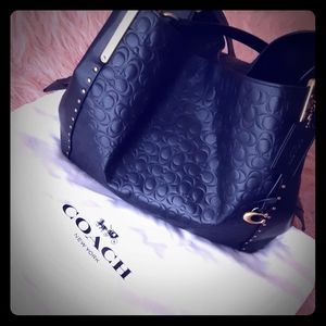 Leather Coach Purse